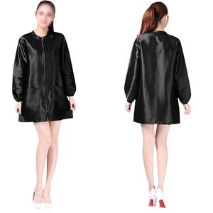 Blouse de Salon en Tissu Polyester, Veste Professionnelle pour Coiffeur, Cape de Coiffure Imperméable, Tablier de Barbier - Product Image 2