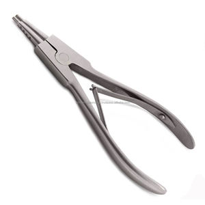 Alicate manual de apertura de anillos WPS-DP-523 de acción inversa para perforaciones corporales, arte, tatuajes, instrumentos de joyería, herramienta de precisión de acero inoxidable - Product Image 5