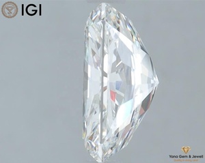 Diamante Cultivado en Laboratorio CVD, Corte Radiante, 2.00 Quilates, Claridad VS1, Color F, Certificado IGI, para Anillo de Bodas - Product Image 3
