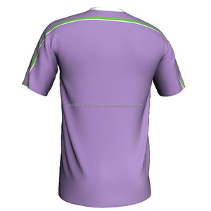 Maillot de football personnalisé 2024 pour hommes adultes, uniforme de football à séchage rapide, léger, à manches courtes, maillot de football de haute qualité à prix avantageux - Product Image 3