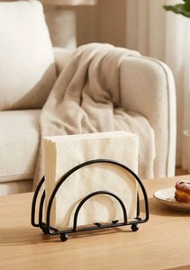 Top Demanded Decorative Iron Napkin Holder for Kitchen Counter Dining Table Restaurant Hotel Use Available for Bulk Quantity - Product Image 2