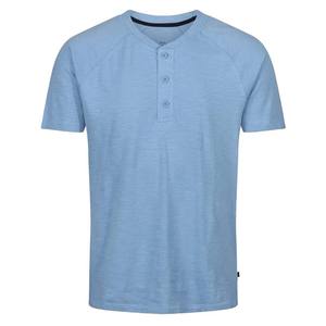 Wholesale High Quality Mens Henley <b>T</b>-<b>shirt</b> Short Sleeve Ex Brand Plain <b>Grandad</b> Neck Tops Casual Summer for Men - Product Image 1