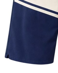 Shorts pour hommes bleu marine et multicolores avec cordon de serrage, poches zippées, décontractés, pour l'été, la plage, athlétiques, séchage rapide, confortables - Product Image 6