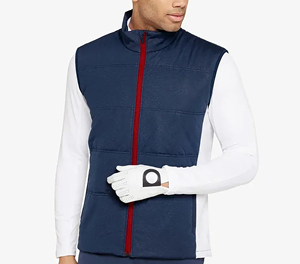 Veste de golf pour homme, légère, respirante, avec fermeture éclair sur le devant - Product Image 3