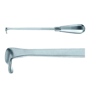 Rétracteur de valve aortique Ross, longueur totale 10 pouces (25,4 cm), outil de chirurgie cardiaque ZETOMEDPRO - Product Image 1