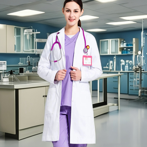 Conjuntos de fregado de hospital médico superventas nueva llegada uniforme de fabricante alto para hombres y mujeres - Product Image 4