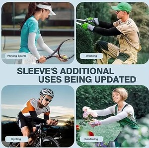Meilleur Prix RTS 2026 Manchon de bras anti-coupure en Spandex/Polyester, imprimé par sublimation, respirant, résistant à la chaleur, camouflage coloré - Product Image 3