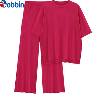 Conjuntos Deportivos Clásicos para Mujer, Personalizados y de Venta Caliente, Conjunto de Top y Pantalones Cortos de Manga Corta, Conjuntos Casuales Modernos para Mujer - Product Image 1