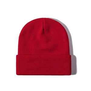 Custom Logo 3D Embroidery Sublimation Print Unisex Adult Autumn/Winter Warm Breathable <b>Waterproof</b> Acrylic <b>Beanie</b> Cap - Product Image 5