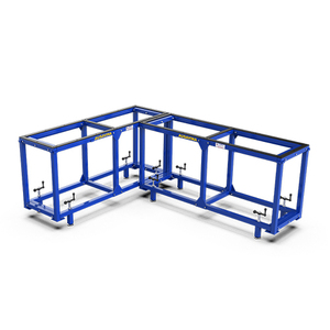 Mesa de Trabajo Ajustable para Pulir y Cortar, Mesa de Acero para Fabricación, Banco de Trabajo de Acero, Mesa de Trabajo de Granito - Product Image 3