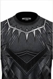 Black <b>Long</b> <b>Sleeve</b> Compression Shirt <b>Men</b> Full <b>Sleeve</b> Sublimation Printed Quick Dry Polyester All Seasons Motorcycle Racing Wear - Product Image 3