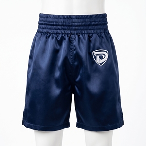 Conjuntos de Boxeo Dumela Azul Marino con Logotipo para Entrenamiento de MMA, Todas las Temporadas, Material Cómodo de Algodón y Poliéster - Product Image 1