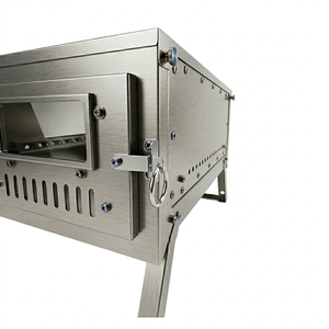 Estufa de Camping Plegable Portátil de Aleación de Titanio con 5 Deflectores de Viento, Multiusos para Invierno, Cocina al Aire Libre, Calefacción de Tiendas de Campaña, Uso en Todas las Estaciones - Product Image 5