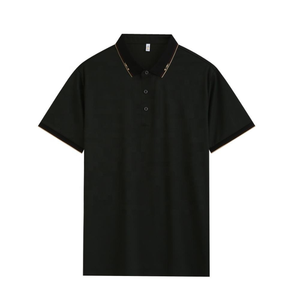 Men’s Short Sleeve Summer Polo Shirt Solid Color Oversize Comfortable Casual Fashion <b>Top</b> - Product Image 5
