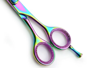 Tijeras Profesionales para Cortar Cabello al por Mayor, Multicolores, con Filo de Cuchilla, Ligeras, Ultra Afiladas, para Salones, OEM ANAAIF - Product Image 4