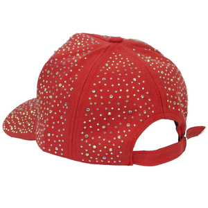Gorra de Béisbol Deportiva de 6 Paneles, Diseño Nuevo, Unisex para Adultos, Suave, Transpirable, Impermeable, Cómoda y Moderna, con Pedrería - Product Image 3