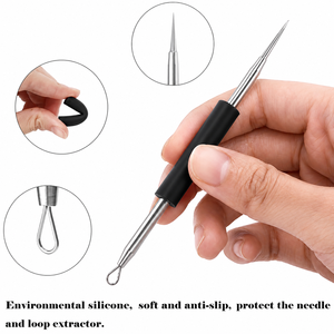 Aiguille professionnelle rose pour l'élimination de l'acné, extracteur de points blancs et noirs, outil d'extraction des boutons - Product Image 6