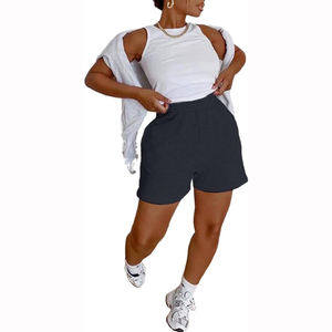 Pantalones Cortos Deportivos de Moda para Mujer, Pantalones Cortos Deportivos de Algodón para Gimnasio - Product Image 3