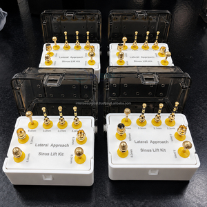 Kit de Elevación de Seno Maxilar de 4 Piezas para Implantes Dentales, Instrumentos Quirúrgicos de Acero Inoxidable, Abordaje Lateral, OEM - Product Image 6