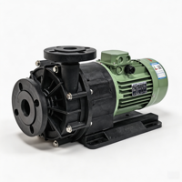 Pompe de transfert chimique électrique triphasée KDG-J16H 1,5 KW ETFE+CF 220/380V, pompe magnétique pour semi-conducteurs, résistante aux produits chimiques
