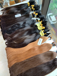 Precio al por mayor 1kg Nasa Hair's Single Donor Cutícula alineada Vietnamita Cabello crudo sin teñir 60cm - Product Image 3