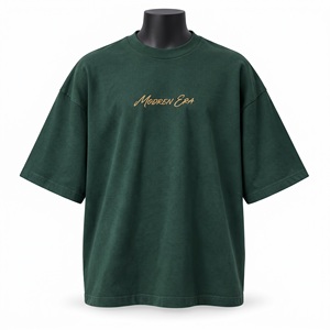 Camiseta Blanca Premium de Alta Calidad para Bordado Personalizado, Estilo Urbano, Moda Masculina, Fabricación al por Mayor - Product Image 3
