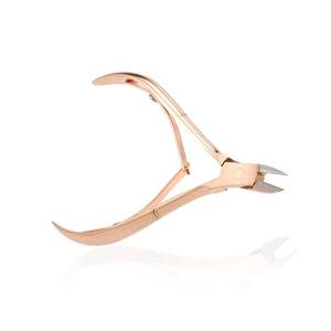 Coupe-ongles professionnel en acier inoxydable rose doré, nouveau design, lame droite, pointe affûtée, ouverture large, luxe - Product Image 3
