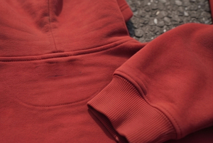 Survêtement unisexe vintage 2-en-1 en polyester/coton avec broderie effet vieilli, style streetwear, comprenant un sweat à capuche zippé et un pantalon de jogging, avec patchs d'hiver - Product Image 4