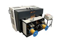 Machine à tordre automatique les fils en plis SSE PYT 02V 3 HP 1800 tr/min Torsion 20 à 80 TPM 2 alimentations 2 bobines de bobinage