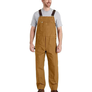 Wholesale Polyester Poly Cotton welding bib custom color Reflective Tape Welding Painter Bib Pant Mens <b>Work</b> <b>Cargo</b> - Product Image 2