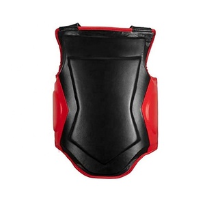 Wholesale Chest Guard Red and Black-Color Hot Fashion Professional-Design Fashionable Custom-Demand Leather Chest Guard - Product Image 2