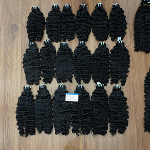 Produit phare : Extensions de cheveux bouclés birmanes à la vapeur, prix de gros, cheveux noirs naturels, 100% cheveux humains - Product Image 6