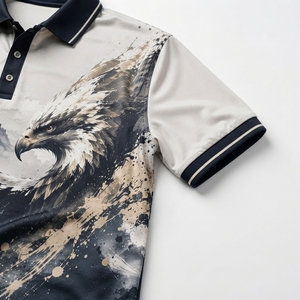 Polo pour homme, dernier modèle, impression par sublimation, qualité supérieure, unique, décontracté, pour le golf, prix attractif, fabricant - Product Image 2
