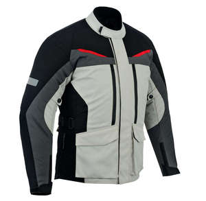 Men's Full Sleeve <b>Motorcycle</b> Racing <b>Jacket</b> Reflective Color Blocked Windproof All Seasons Adult Style - Product Image 4