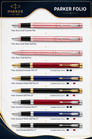 Ensemble cadeau de stylos de luxe en alliage de zinc imprimé de qualité supérieure avec porte-cartes, logo personnalisé, promotionnel pour entreprises, ensemble Parker 2-en-1, noir, forme carrée