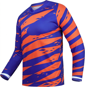 Maillot de moto tout-terrain pour homme et jeune homme, manches longues, pour BMX, Moto MX, course hors route, vêtements de motocross respirants - Product Image 2