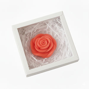 สบู่กุหลาบออร์แกนิคสูตรไวท์เทนนิ่ง บรรจุภัณฑ์สวยหรู |   สบู่ของขวัญส่วนตัว สบู่ทำมือ ปรับแต่งได้ตามต้องการ ผู้ผลิต OEM สำหรับส่งออก - Product Image 2