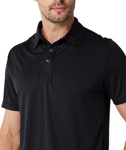 Sport <b>Polo</b> Shirt Factory Mens 100% Polyester <b>Polo</b> T Shirt Anti Pilling Breathable Mesh Fabric Lightweight Casual - Product Image 1