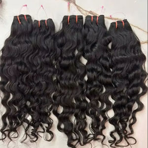 Cabello Indio Virgen de Primera Calidad, Extensiones de Cabello Indio Natural Liso, Cabello de un Solo Donante, Fabricante de Cabello - Product Image 1