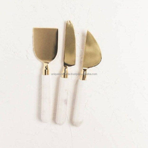 Juego de Cubiertos Clásico Dorado con Mango de Resina, Cuchara, Tenedor y Cuchillo de Acero Inoxidable, Vajilla al por Mayor para Comedor Fino, Decoración para el Hogar y la Cocina - Product Image 4