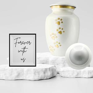 Urna de alta calidad premium grabada a mano para mascotas, grabada en níquel y con acabado en esmalte. - Product Image 4