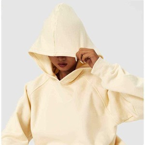 Sudadera con Capucha para Mujer, Talla Grande, 100% Algodón, con Diseño Personalizado/Logotipo Personalizado, Transpirable, Corte Holgado, OEM ODM - Product Image 1