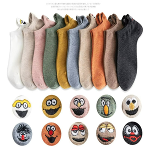 Wholesale Spring Summer Sport Custom Knitted Women Cute <b>Socks</b> Stocking - Product Image 6
