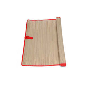 Tapis de plage en paille en gros, design personnalisé, tapis de pique-nique extérieur en paille, fournisseur indien - Product Image 1