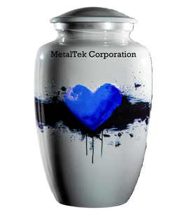 New Adult Cremation Urns <b>for</b> <b>Ashes</b> Secured Lid Handcrafted Aluminum Metal Funeral Urns <b>Keepsake</b> <b>Ashes</b> Memorial Jars Low Price - Product Image 1