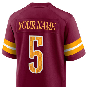 Fully Customizable American Football Jersey Breathable Polyester Fabric Adults Size American Football Jersey - Product Image 6