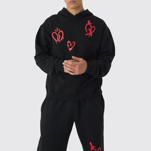 Wholesale 2026 Manufacture High Quality Custom Size Sublimation Tracksuits Oversized <b>Pullover</b> <b>Men</b> <b>Pullover</b> Tracksuit For Sale - Product Image 3