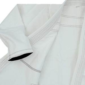 Kimono de BJJ de Primera Calidad con Costuras Reforzadas, Tejido Pearl Weave, Logotipo Frontal, Unisex para Adultos, 360gsm - Product Image 5
