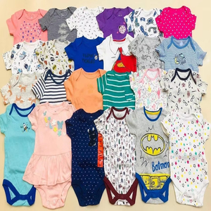 Ropa de marca Stock Original Overruns Leftover Baby Wears 0-24M Baby Playsuits Frogsuits Baby Sleepsuits Jumper Stock lot - Product Image 6