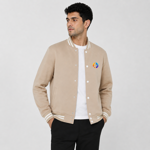 Veste varsity tendance, conçue pour un confort premium et un style athlétique intemporel, idéale pour les garde-robes décontractées et branchées au quotidien. - Product Image 1
